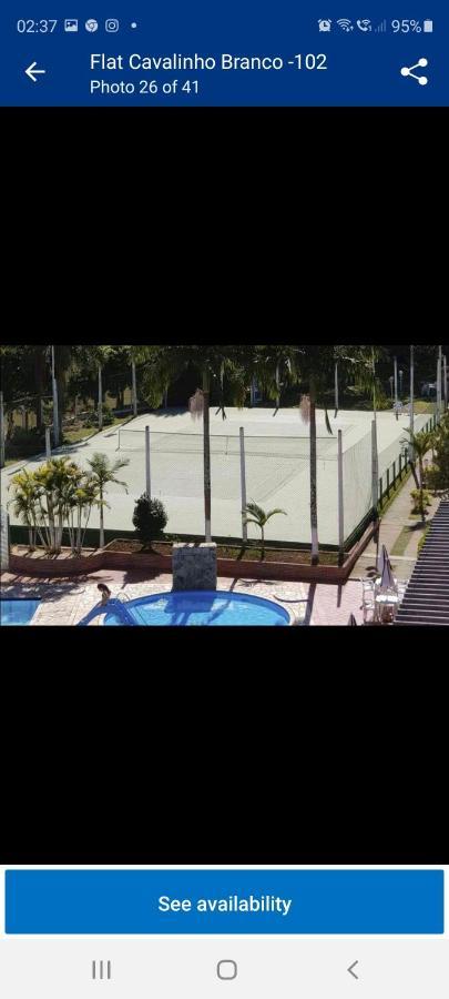 Águas de Lindóia Flat No Hotel Cavalinho Branco מראה חיצוני תמונה