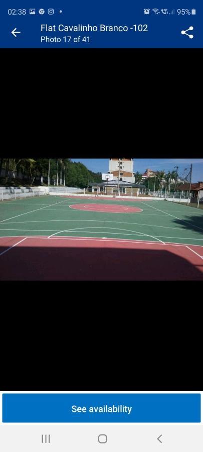 Águas de Lindóia Flat No Hotel Cavalinho Branco מראה חיצוני תמונה
