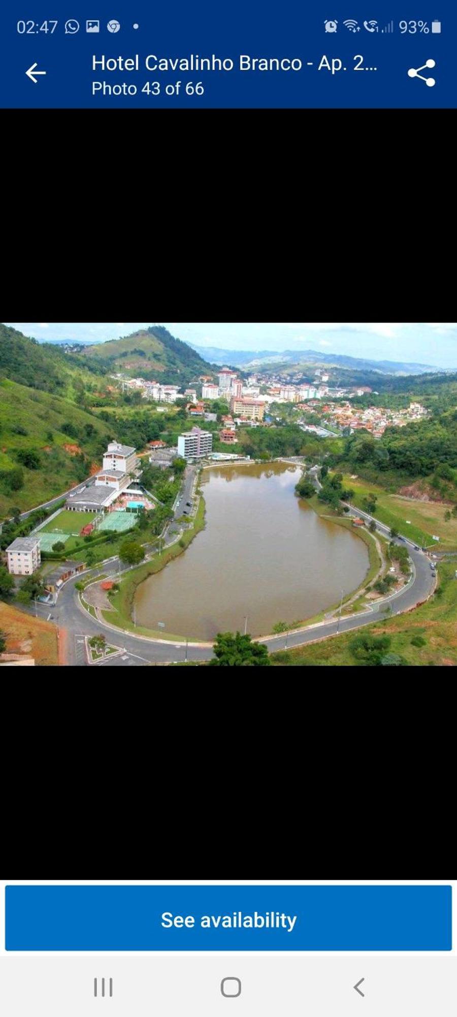 Águas de Lindóia Flat No Hotel Cavalinho Branco חדר תמונה