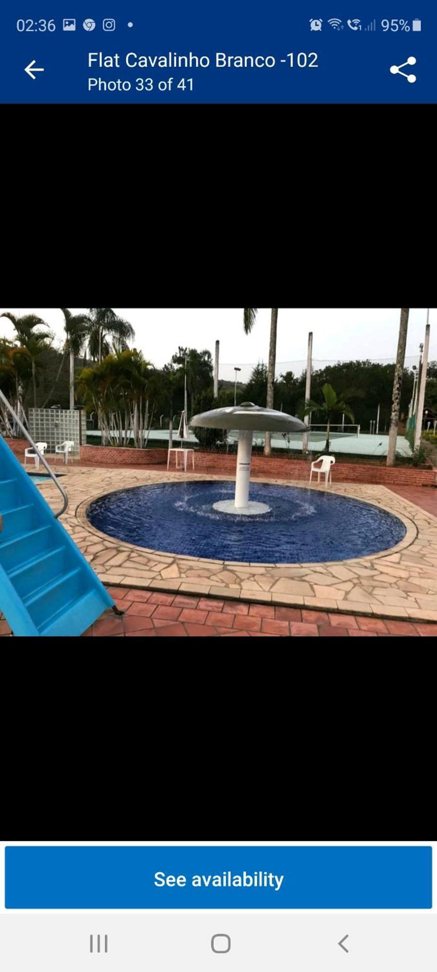 Águas de Lindóia Flat No Hotel Cavalinho Branco חדר תמונה