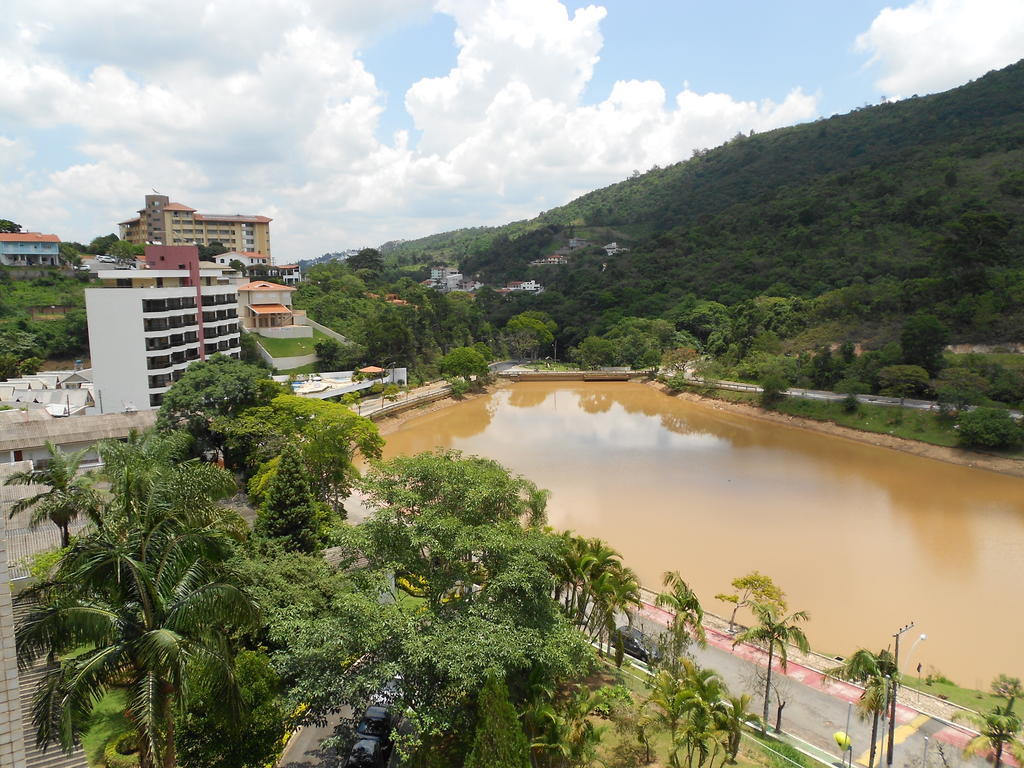Águas de Lindóia Flat No Hotel Cavalinho Branco מראה חיצוני תמונה