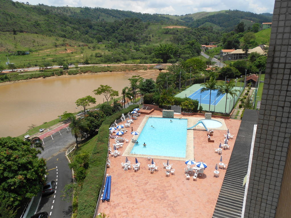 Águas de Lindóia Flat No Hotel Cavalinho Branco מראה חיצוני תמונה